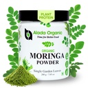 Moringa Powder Organic Certificated Moringa Leaf Powder, Moringa Oleifera - Rich in Antioksidants dan Imune Vitamin, Superfood for Moringa Tea, Moringa Drink, India Grown, Vegan -7.05 OZ