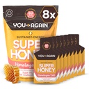 You Again Super Honey Clean Energy Gel, Honey & Himalaya Salt 124; Electrolite Repleniment Menjalankan Bahan Bakar Super Honey Clean Gel, Honey & Himalaya Salt 124yan.