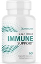 5-in- 1 Imune Advanced Support with Quercetin Phyto ome, Zinc, Vitamin C, D3, K2 - Imunity and Allergy Suplemen Aktifasi Quercetin - 60 Veg Caps