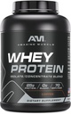 Amazing Muscle Whey Protein Isolate & Konsentrat Blend 124; Coffee Flavor 124; 25 G Protein 14; 5 LB (2.26 Kg) 14; Non-GMO 124; Gluten- Gratis 124; dibuat di Amerika Serikat