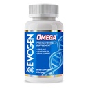 Evogen Omega Fish Oil 12.4; Premium Omega-3 Suplemen 12.4; Overall Wellness 124; EPA & DHA 124; 90 Softgeels