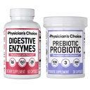 Physician 's CHOICE Prebiotic- Probiotic + Digetical Multical enzim 60CT - Digetical Health Bundle