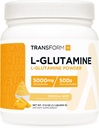 TransformHQ L- Glutamine Powder 500g (Tropical Whip) - Gluten Free, Non- GMO