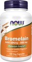 SEKARANG Bromelain 500 mg, 120 Veg Capsules