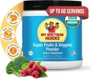 My Spectrum Heroes Super Fruits and Vegies Powder - Whole Food Suplement - 16 Superfood - powerful Antioksidant - Immune Health Aid - Boosts Digetical Health - Non-GMO - Gluten-Free (228 Grams)