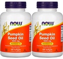 Sekarang Foods Pumpkin Seed Oil 10000mg Soft- geels, 200- Count (100X2)