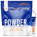 LYTE Ballance Powder 32 Paket Kekuatan Ganda, Alami Salty Electrolite Minum Mix w / Sodium, Potasium & Magnesium 124; Hidration Harian, Pemulihan Muscle, Hamilune Dukungan Atter4; Keto, Paleo, No Sugar