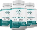 Perkembangan Rambut Mental untuk Pertumbuhan Rambut Tebal, 180 Kapsul - Perpaduan Nutritious Vitamin E, Raspberry Ketone, Iron & Saw Palmetto untuk meminimalkan rambut Loss untuk Kedua Wanita & Pria.