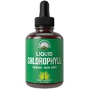 Klorofil Cair Drops - Ultra Kesucian Tinggi, Alkohol Bebas, Non- GMO, Gluten Free Liquid Chlorofil Drops Supplemen. Ambil Dengan Air. Deodoran Internal + Skin Care, Imune, dan Dukungan Digeptical