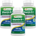 Terbaik Vitamin B1 Vitamin Sebagai Thiamine Mononitrate 100 mg Tablet (120 Cacah 3))