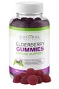 Sambucus BioScience Sambucus Elderberry dengan Vitamin C & Zinc, Dukungan Imuniune untuk Dewasa & Anak-anak, Harian Antioksidant & Wellness Boost, 180 Vegan, Gluten-Free, Elderberry Gummies Chewable
