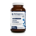 Metagenik Vitamin B-Complex - Aktif B6 & B12 Vitamin dengan Limpasin - Mendukung Metabolisme Energi, Stress Response, Keseimbangan Homocysteine & Nervous System Kesehatan - Vegetarian & Gluten- Free - 180 tablet