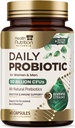 60 Milyar CFU + 10 Strains - Daily Probiotic Lacleillus Blend for Imune, Digetical & Gut Health Support, Pregories and Progories, Gas & Bloating for Women & Men - 60 Kapsul