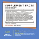 Produksi Gutcha, 20 Milyar untuk Pria & Perempuan, 25 Strains + Prebiotic Fiber untuk Kesehatan Gut, Dukungan Imune, Dukungan Digetical, Freeze-Died, Delayed- Rilis, Shelf-Stable, 90 Vegan Caps