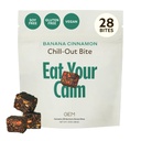 GEM Chill-Out Calm Bite 124; Mendukung Calm Mind & Clarity = 124; Magnesium L- Threonate, Golden Chlorella, Lemon Balm 124; Holist Forming 124; Gluten Free, Soy Free, Banana Cinnamon, 28