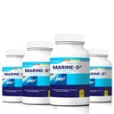 Marine D3 Omega 3 Calamari Ecklonia Cava DHA (4 Botol - 240 Capsules)