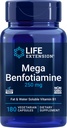 Ekstensi Hidup Mega Benfotiamine, 250 mg, 180 Veg caps dengan Thiamine - Vitamin B1 Suplemen