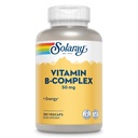 Vitamin B Filamin Kompleks 50 mg - Cellular Energy Vitamin - Metabolisme dan Dukungan Kesehatan Nerve - Vitamin B12, Vitamin B1, Niasin, Acid Folic, Biotin dan lainnya B Vitamin - Vegan 250