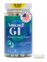 Amend GI All- Natural Stomach Health Dukung 60 Kapsul - Nutraceutical for Stress- Induced Ulcer Sympories - Support Healing and Digetical Health with Asiatica Extract & CM Chitosan