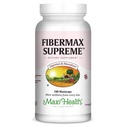 Maxi Health Fibermax Supreme - Fiber Capsules for Gentle Digetical and Gut Duck - Vegetarian Psyllium Hussules - Suplemen Fiber Kosher untuk Pria dan Perempuan (180 Count)
