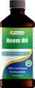 100% murni Neem Oil, 100% Dingin Menekan dan Unfure - 16 OZ (1 Botol)