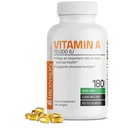 Bronson Vitamin A 10.000 IU Premium Non- GMO Formula Supports Healthy Vision & Imune System and Healthy Growth & Reproduksi, 180 Softgels
