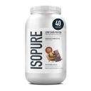 Isopure Low Carb 100% Pure Whey Isolate Protein Powder, Laktosa Free, Gluten Free, With Vitamin, Chocolate Peanut Butter, 25g Protein Per Serving, 3 Lbs, 40 Servings (Packaging May Wary)
