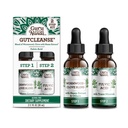 GuruNanda Gutcleaner 2- Langkah Kit - Peralatan Dieter untuk Bantuan dengan Ditraffic - Blend of Fulvic Acid, Wormwood, Clove & Neem Extract, 2x1 FIOz