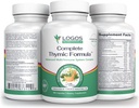 Complete Thymic Formula ™, Comprehensive Multivitamin & Multimineral with Thymus Glandular Extracts (180 Count (Paket 1)