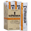 Superieur Electrolite Powder Pawder - Vegan Electrolite Hydration Popper w / Sea Mineces - Keto Friendly, Non-GMO, Zero Sugar Electrolite Suppplemen - Healthy Olahraga Minum - Citrus (14 Paket)