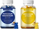 Potassium Citrate Gummies dan Potasium Magnesium Glycinate Gummies untuk Dewasa dan Anak-anak, Sugar Free Gummies