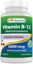 Terbaik Vitamin B12 6000 mcg 120 tablet