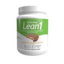 Lean1 Meal Pengganti Powder, Chocolate Peanut Butter Flavor, 15 - Melayani Tub.