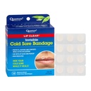 Quantum Health Lip Clear Invisible Sore Patch for Lips Help Soothe Shield & Hide Cold Sores - Helping Prevent Contamination - Fever Blister Bandages for Women & Pria - 12 Count