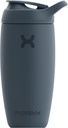 Campuran x Pursuit Shaker Bottle - Insulated Stainless Steel Shaker Cup - 18oz - Midnight Blue