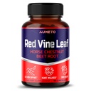 Red Vine Leaf Suplemen dengan Horse Chestnut, Beetroot, Ginger - Dukungan Alam untuk Vein Strength and Circulation Wells- Dibuat di Amerika Serikat (90 Count (Paket 1))