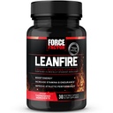Force Factor LeanFire Pre Workout Energy Pills with Green Tea Extract and Caffeine to Increase Energy, Build Lean Muscle, Black, 30 Count (Paket 1), Paket May Vary