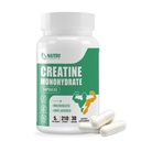 Creatine Monohydrate Capsules, Pure Creatine Pills Micronized for Enhanced Workout and Muscle Growth, Easy Absorpsi, Non-GMO, Unflamited - 210 Capsules