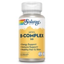Metode SOLARAY B Melengkapi 50mg - Vitamin B Kompleks dengan Vitamin B12, B6, B1, Acid Folic, Biotin dan Lebih - Tambahan Energi Sel, Dukungan Fungsi Nerve - Vegan, Jaminan 60 Hari, 60