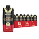 Optimum Nutrition Gold Standard Protein Shake, 24g Protein Shake, Gluten Free, Vitamin C untuk Dukungan Imune, Vanilla, 11 Fl Oz, 12 Count (Packaging May Wary)