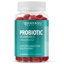 Promies Probiotic gummies for Digetical Support and Gut Health - 1 Milyar CFU Bacillus Coagulans - 60 Count - Shelf Stable, Non- GMO, Gluten- Free, dan Vegetarian - 2 Bulan Supply, Mixed Berry Flavor