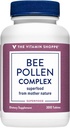 The Vitamin Shoppe Bee Pollen Complex 1.000MG, Superfood with Bee Propolis and Royal Jelly, Seasonal Immune System Support (300 Tablet)