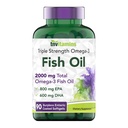 tnvitamin Burpless Omega-3 Fish Oil: 2000mg - 90 Softgeels 124; 1400mg Total Omega-3 Acids Gendut (800mg EPA & 600mg DHA) Affary 124; Ensic Coated Burpless Ultra EgentiFish Oil = 124; Supports Heart Health