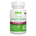 Igennus Pure Metil Foling 400 mcg, 180 Tablet, Clean Label, Form of Folic Acid 5-MTHF (Vitamin B9), Vegan, Sutable for Pregnancy, One-a-Day, 6 Bulan Suppply
