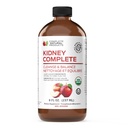 Lengkap Natural Products Ginjal Lengkap - 8oz Cairan Organik untuk Dukungan Kidney, Cleanse, dan Detox dengan Apple Cider Vinegar, Lemon, & Organik Chanca Piedra.