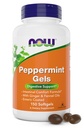 Sekarang Peppermint Gels dengan Ginger Oil dan Fennel Oil, 150 Softgels, Hiburan Lapisan