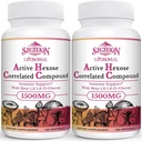 1500mg Lipomal Aktif Hexose Tambahan Korelasi, 240 Soft Gels Bita-GATEAN dengan Ekstrak Mushroom Natural, Sistem Imune, Fungsi Liver, Mempertahankan Aktivitas Sel T-Killer