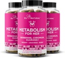 Metabolisme untuk Bundle nya-3-pack - Wheight Los Pills for Women - Appetite Suppresant, Fat Burner, Metabolisme Booster - Combat Crauings & Lose Belly Fat - Berine, Chromium Picolinate & Guarana