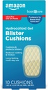 Dasar Care Extreme Hydrocolloid Gel Blister Cushion Bandages, 1.65 dalam x 2.67 dalam, 10 ct
