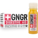 + GNGR Digetical Aid Organic Ginger Shots with Progetic, Gut Health, Colon Cleanse, Bloating Relief, Gut Detox, Imunity Shots with Ginger Juice, Turmeric, Black Pepper. (2 Oz, Paket 12)